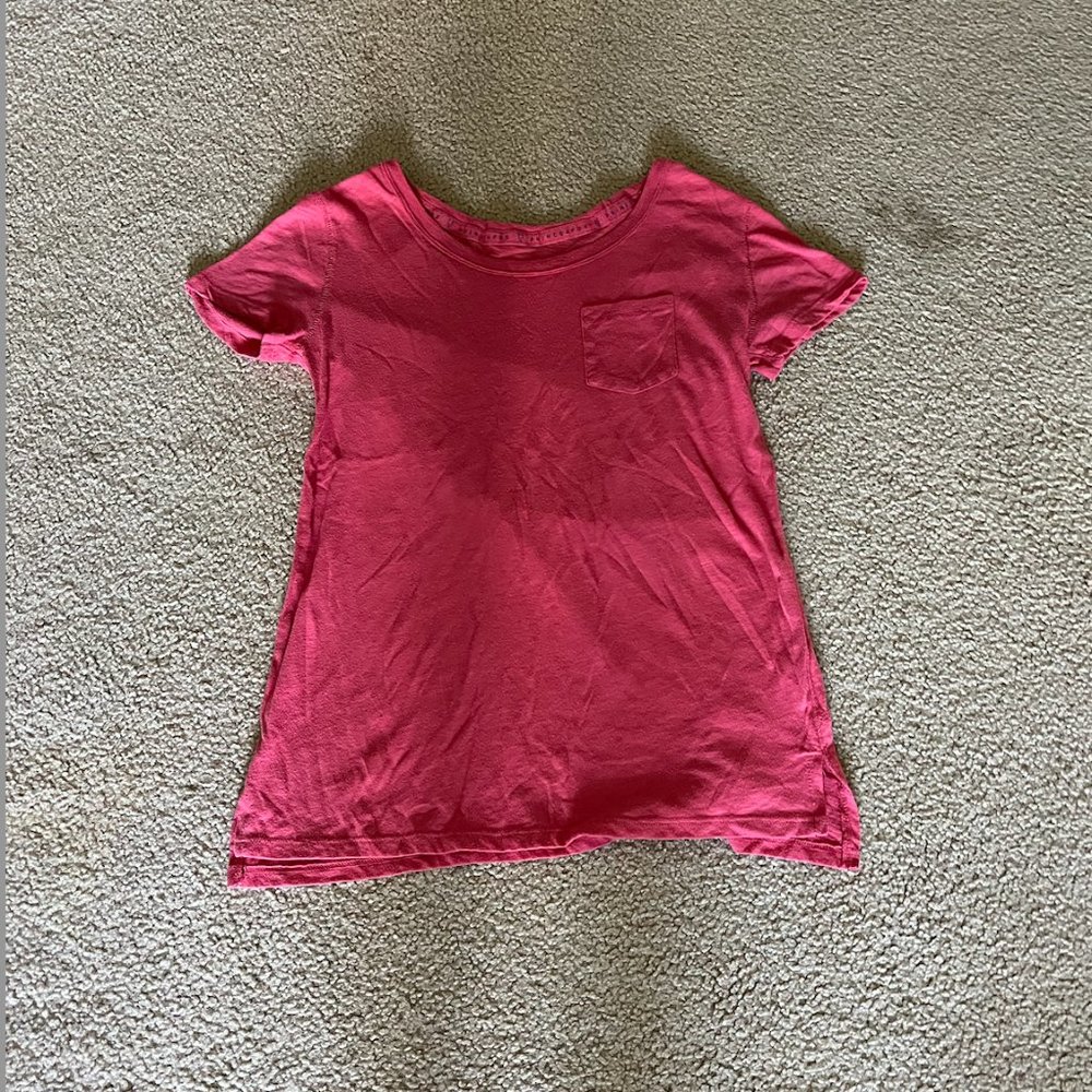 Red Super Soft Preppy T-shirt Aeropostale